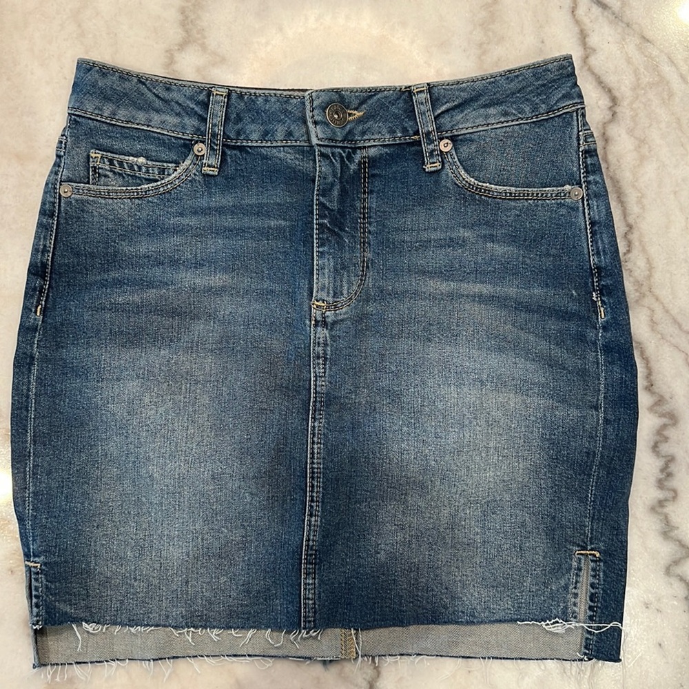 Paige denim miniskirt, brand new never worn. Purchased from Nordstrom